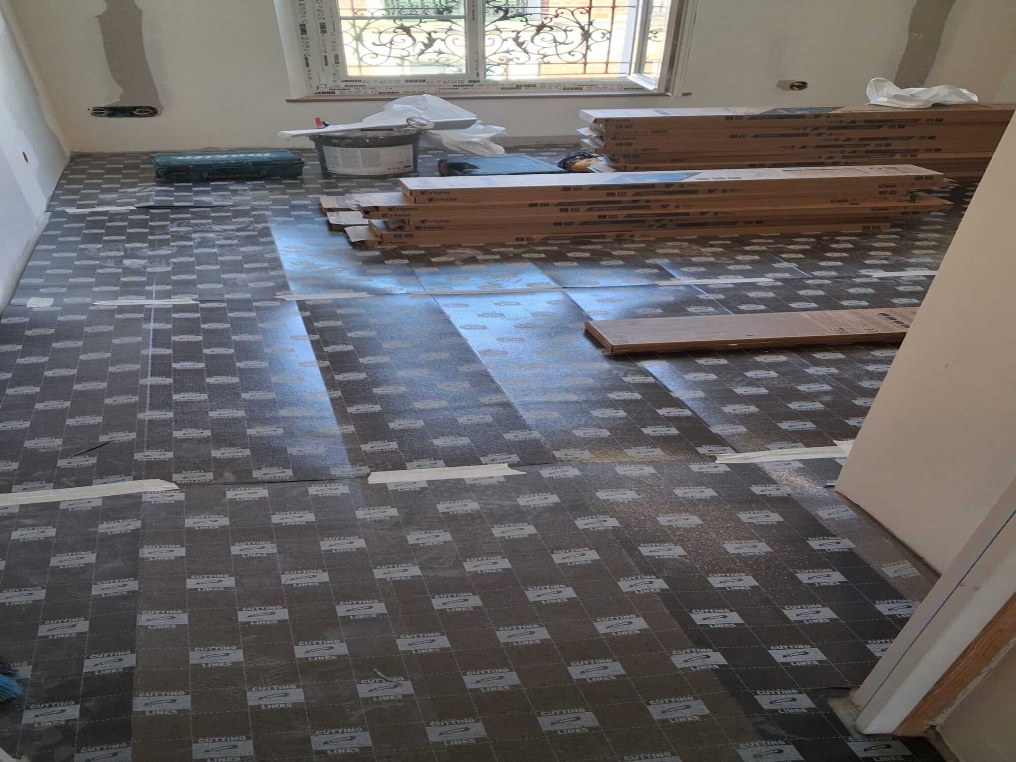 Pose parquet rénovation